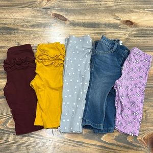 Lot of 3-6 month leggings